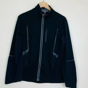 Lululemon men’s track jacket in black. Size small